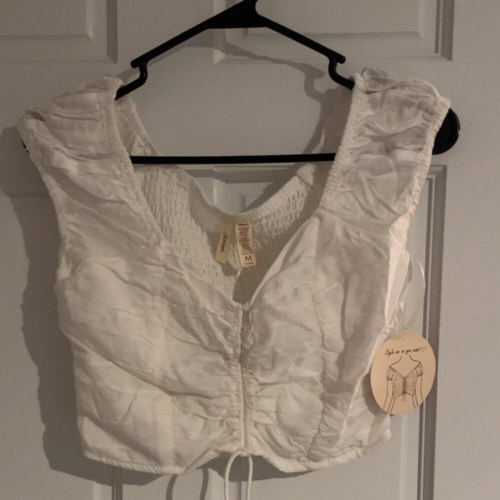 Marisol White Top - M